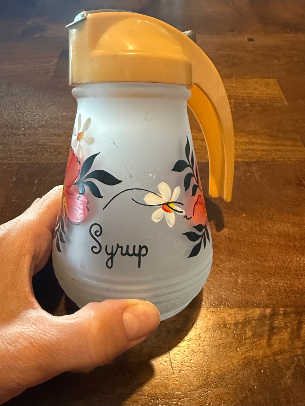 Vintage Mid Century Syrup Dispenser